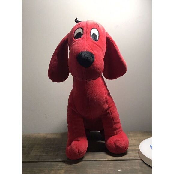 Clifford The Big Red Dog 13" Stuffed Animal Toy Plush Character Kohl’s Cares - Picture 1 of 4